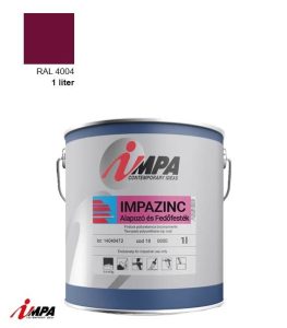 1K Rozsdagátló Ipari Festék + Alapozó (2 in 1)  – RAL 4004 – Selyemfényű (1kg) – Impa Cink