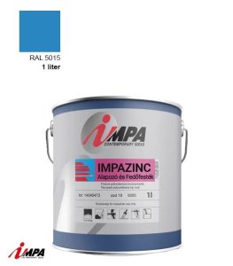 1K Rozsdagátló Ipari Festék + Alapozó (2 in 1)  – RAL 5015 – Selyemfényű (1kg) – Impa Cink