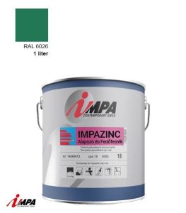1K Rozsdagátló Ipari Festék + Alapozó (2 in 1)  – RAL 6026 – Selyemfényű (1kg) – Impa Cink
