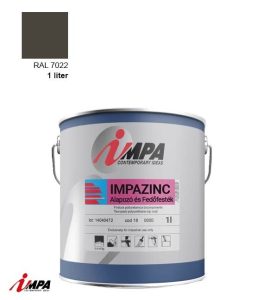 1K Rozsdagátló Ipari Festék + Alapozó (2 in 1)  – RAL 7022 – Selyemfényű (1kg) – Impa Cink