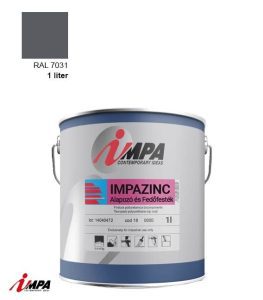 1K Rozsdagátló Ipari Festék + Alapozó (2 in 1)  – RAL 7031 – Selyemfényű (1kg) – Impa Cink