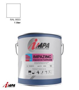 1K Rozsdagátló Ipari Festék + Alapozó (2 in 1)  – RAL 9003 – Selyemfényű (1kg) – Impa Cink