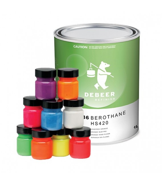 DeBeer 2K Akril – Oldószeres Színre Kevert AutóFesték (1dl-től)