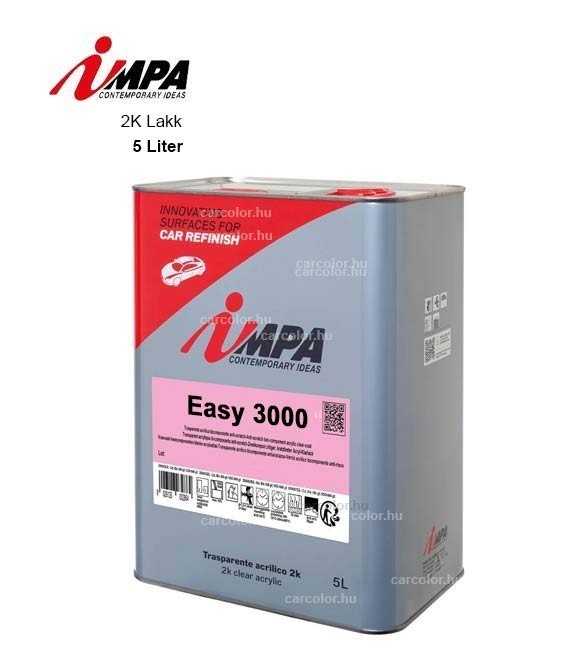 2K Karcálló Akril HS Lakk – Easy 3000 – (5000 ml) Impa 1381