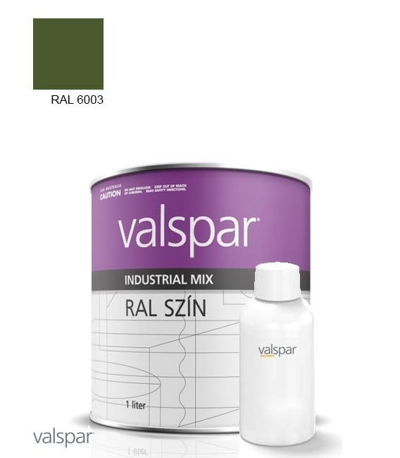 2K Magasfényű Rozsdagátló Ipari Festék – RAL 6003 – OLIVGRUEN (1,4l)