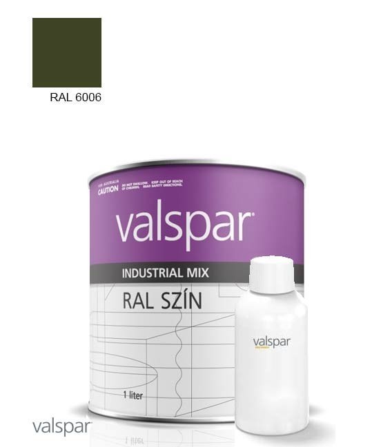 2K Magasfényű Rozsdagátló Ipari Festék – RAL 6006 – GRAUOLIV (1,4l)