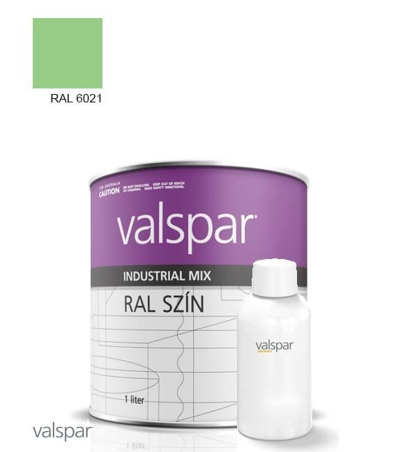 2K Magasfényű Rozsdagátló Ipari Festék – RAL 6021 – BLASSGRUEN (1,4l)