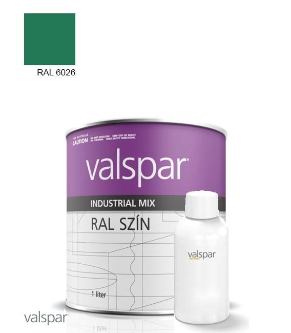 2K Magasfényű Rozsdagátló Ipari Festék – RAL 6026 – OPALGRUEN (1,4l)