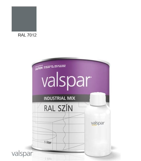 2K Magasfényű Rozsdagátló Ipari Festék – RAL 7012 – BASALTGRAU (1,4l)