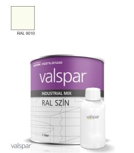 2K Magasfényű Rozsdagátló Ipari Festék – RAL 9010 – PRUE WHITE (1,4l)