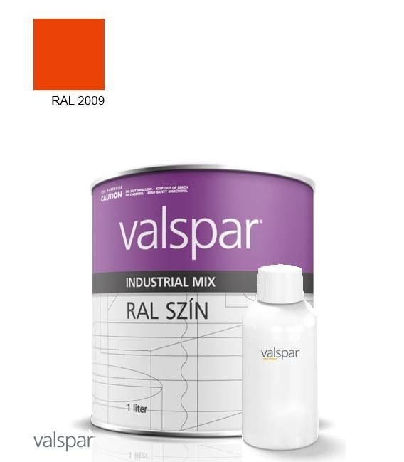 2K MATT Rozsdagátló Ipari Festék – RAL2009 – VERKEHRSORANGE (1,4l)