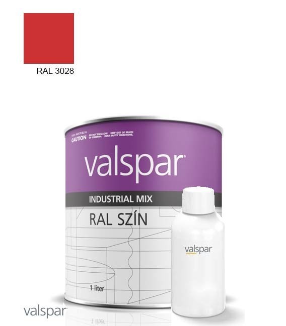 2K MATT Rozsdagátló Ipari Festék – RAL3028 – REINROT (1,4l)
