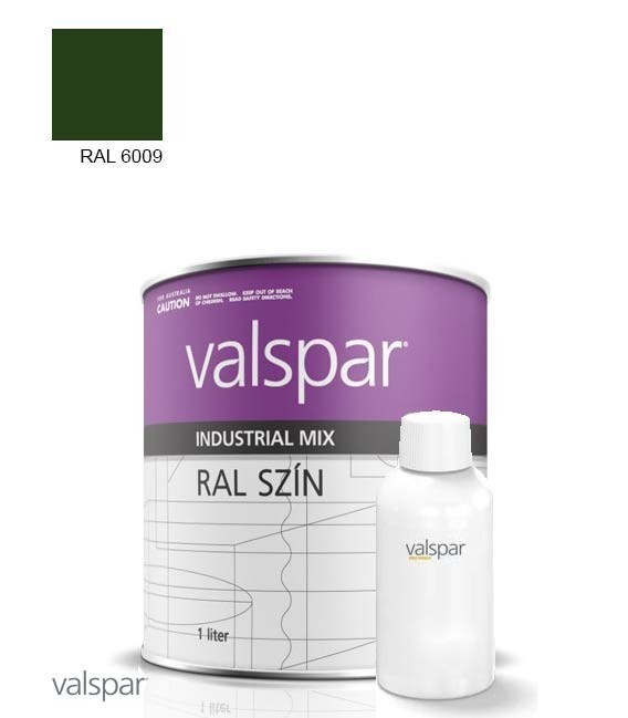 2K MATT Rozsdagátló Ipari Festék – RAL6009 – TANNENGRUEN (1,4l)