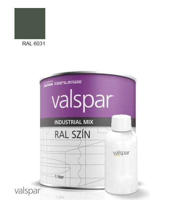 2K MATT Rozsdagátló Ipari Festék – RAL6031 – BRONZEGRUEN (1,4l)