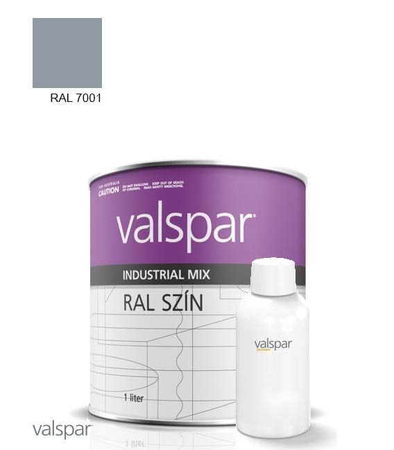 2K MATT Rozsdagátló Ipari Festék – RAL7001 – SILBERGRAU (1,4l)