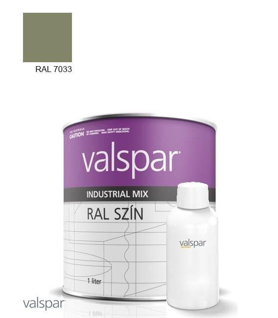 2K MATT Rozsdagátló Ipari Festék – RAL7033 – ZEMENTGRAU (1,4l)