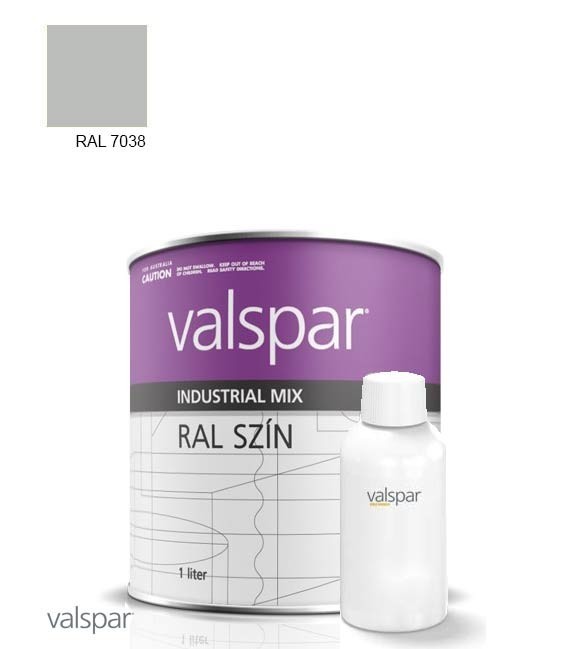 2K MATT Rozsdagátló Ipari Festék – RAL7038 – ACHATGRAU (1,4l)