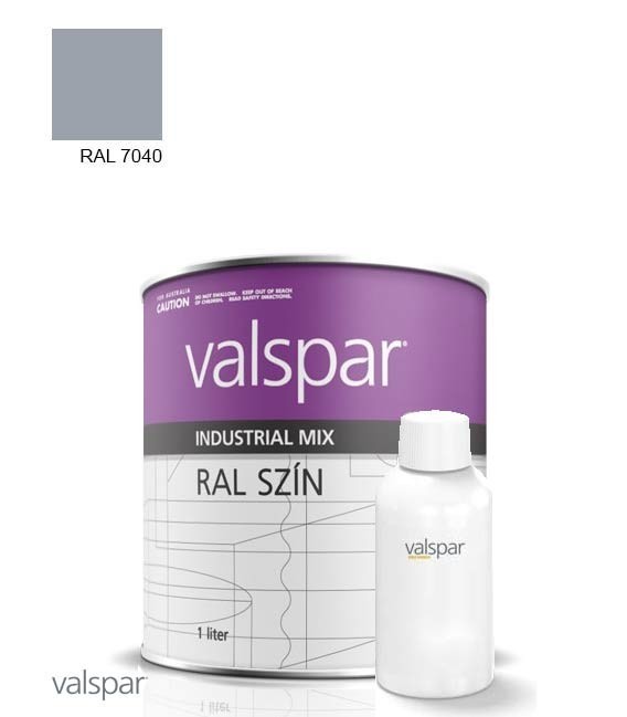 2K MATT Rozsdagátló Ipari Festék – RAL7040 – FENSTERGRAU (1,4l)