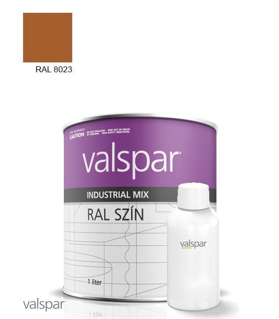 2K MATT Rozsdagátló Ipari Festék – RAL8023 – ORANGEBRAUN (1,4l)