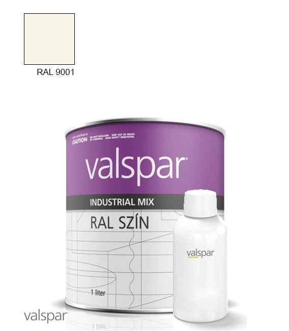 2K MATT Rozsdagátló Ipari Festék – RAL9001 – CREMEWEISS (1,4l)