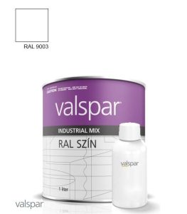 2K MATT Rozsdagátló Ipari Festék – RAL9003 – SIGNALWEISS (1,4l)