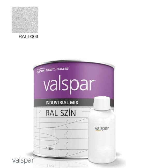 2K MATT Rozsdagátló Ipari Festék – RAL9006 – WEISSALUMINIUM MET. (1,4l)