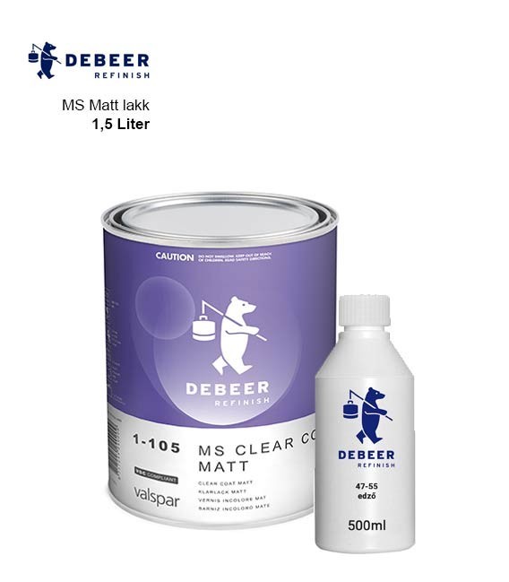 2K MS Matt Lakk Szett (1.5l) – DeBeer 1-105