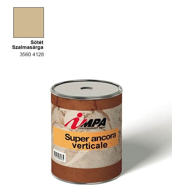 2K Poliészter Kőragasztó Márványra és Kőre – Sötét Szalmasárga – Függőleges Felületre – (1.5kg) – Impa