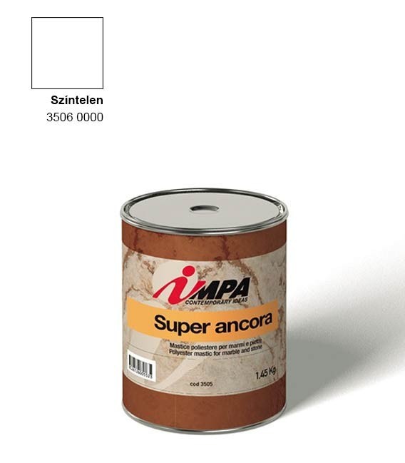 2K Poliészter Kőragasztó Márványra és Kőre – Színtelen – (1.05kg) – Impa