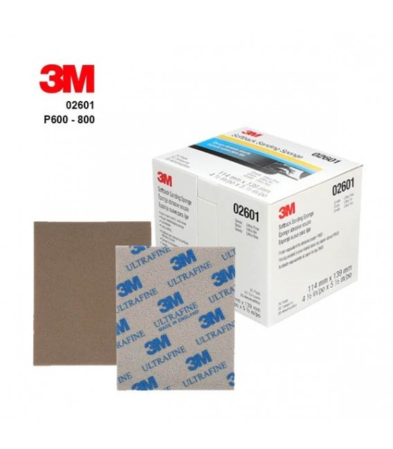 3M 02601 Csiszolószivacs – Ultrafine (P600 – 800)
