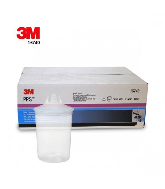 3M 16740 PPS belső tartály fedéllel és 125 mikronos szűrővel