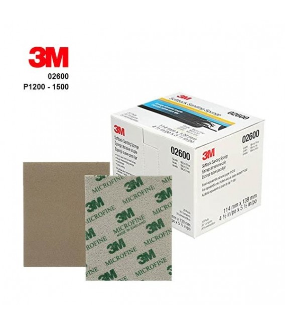 3M 2600 Csiszolószivacs – Microfine  (P1200 -1500)