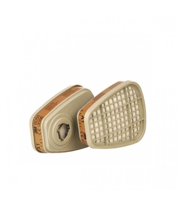 3M™ 6051 A1 szűrőbetét szerves gőzök ellen 1000 ppm-ig (1pár)