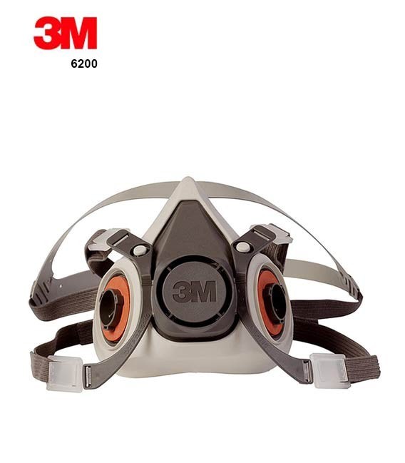3M 6200 Ikerszűrős Félálarc, Fényezőmaszk (M)