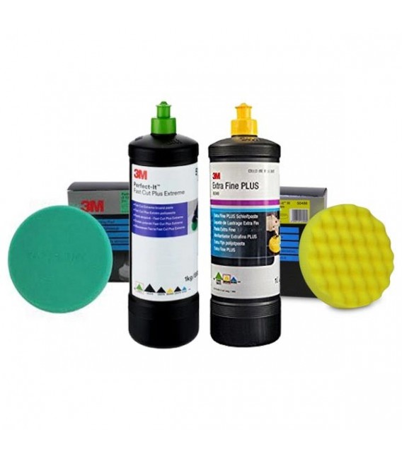 3M™ Polírozó szett – Profi Polírpaszta és Polírszivacs Csomag Alap kiszerelés
