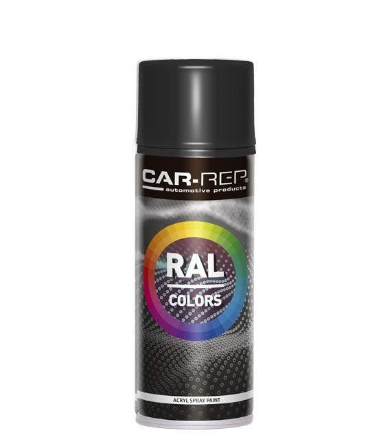 Akril Festék Spray RAL 9005 – Fényes Fekete (400ml) – Car-Rep