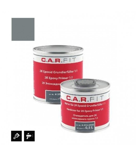 C.A.R. Fit 2K Epoxy alapozó Szett  – Szürke (1l)
