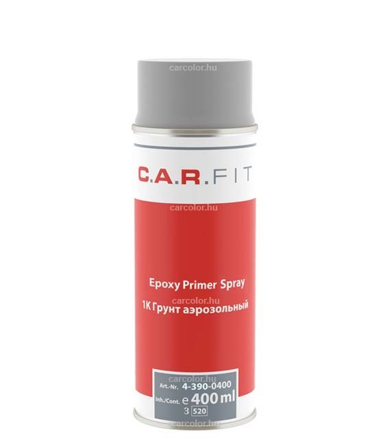 Car Fit Epoxy Alapozó Spray – Rozsdagátló – Szürke (400ml)