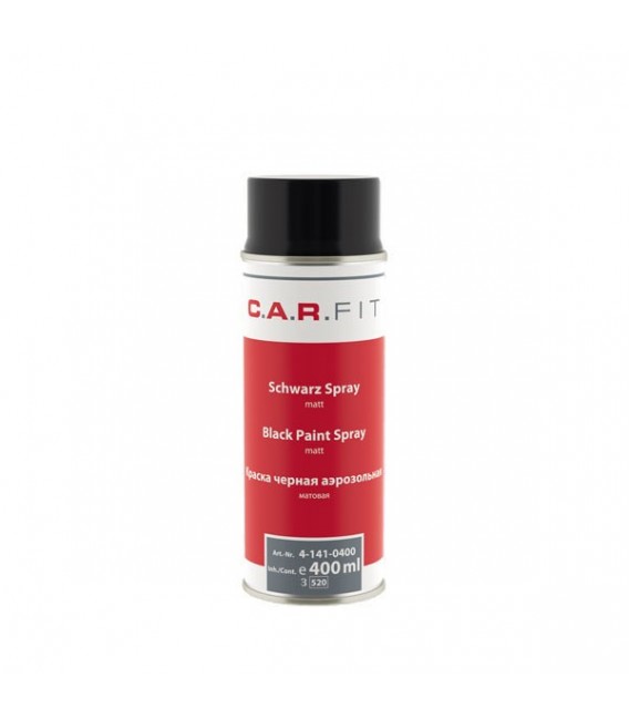 C.A.R. Fit Matt Fekete Spray (400ml)