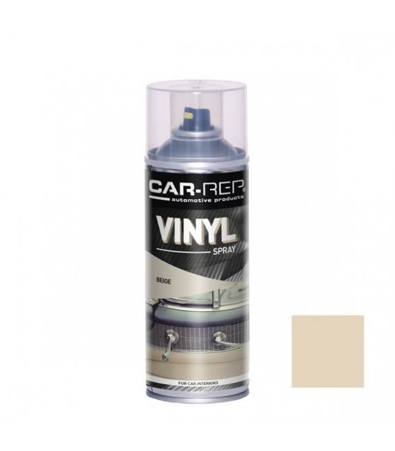 Car-Rep Bézs Vinyl Műszerfal, Bőr, Textil felújító Spray Festék RAL1001 (400ml)