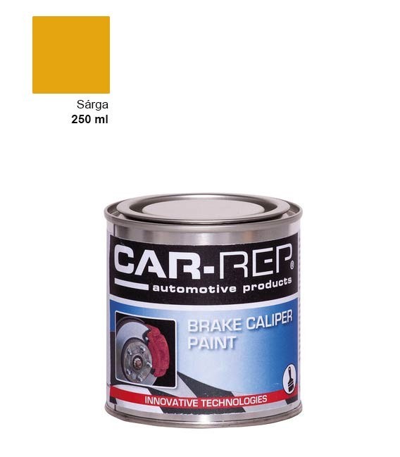 Car-Rep Féknyereg Festék – Kenhető – Sárga – 260 °C (250ml)