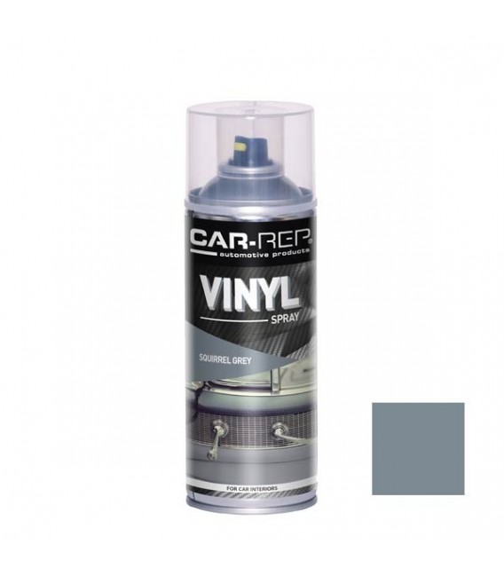 Car-Rep Világosszürke Vinyl Műszerfal, Bőr, Textil felújító Spray Festék RAL7000 (400ml)