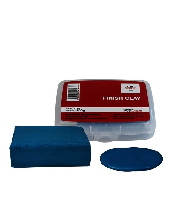 CarSystem Tisztító gyurma – kék (200 g) – Finish Clay