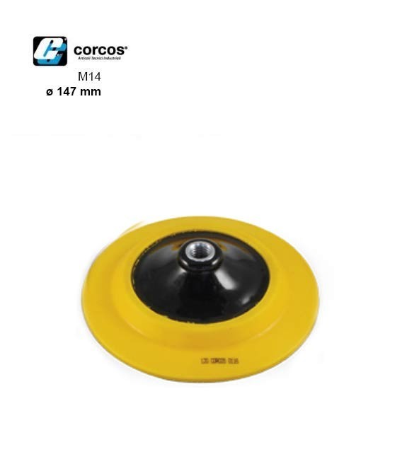 Corcos Puha Tépőzáras Tárcsa – M14 – (ø147mm) – CO120