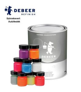 DeBeer Metál Bázis Autófesték – Színkód alapján – Színre Kevert – (1dl-től) – Oldószeres