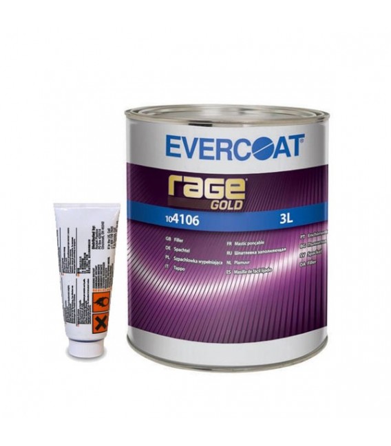 Evercoat Rage Gold Prémium Soft Gitt – Könnyű, Vastag (3l)