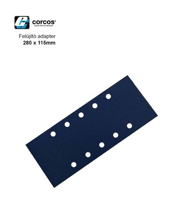 Felújító adapter – (280 x 115mm) – Corcos