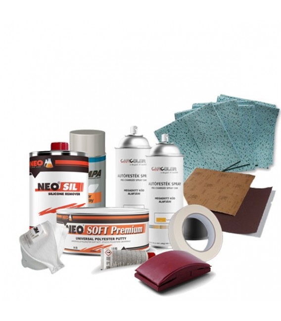 Fényezés Javító Szett Nagy (Akril SZÍNEKHEZ) – Horpadás – Kőfelverődés – Nagyobb sérülés