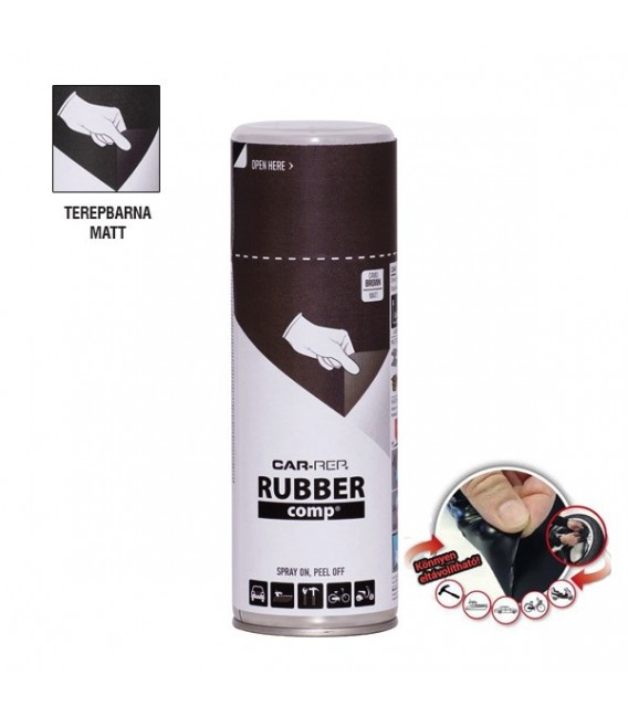 Folyékony Gumi Festék  Spray – Katonai barna – Matt (400ml)