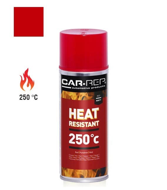 Hőálló Piros Festék Spray 250 °C (400ml) Car-Rep